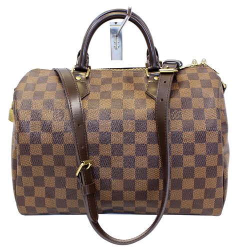 louis vuitton speedy 30 damier ebene fake|louis vuitton speedy 30 dimensions.